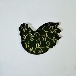 Cracker Barrel Elegant Rooster by Susan Winget Spoon Rest